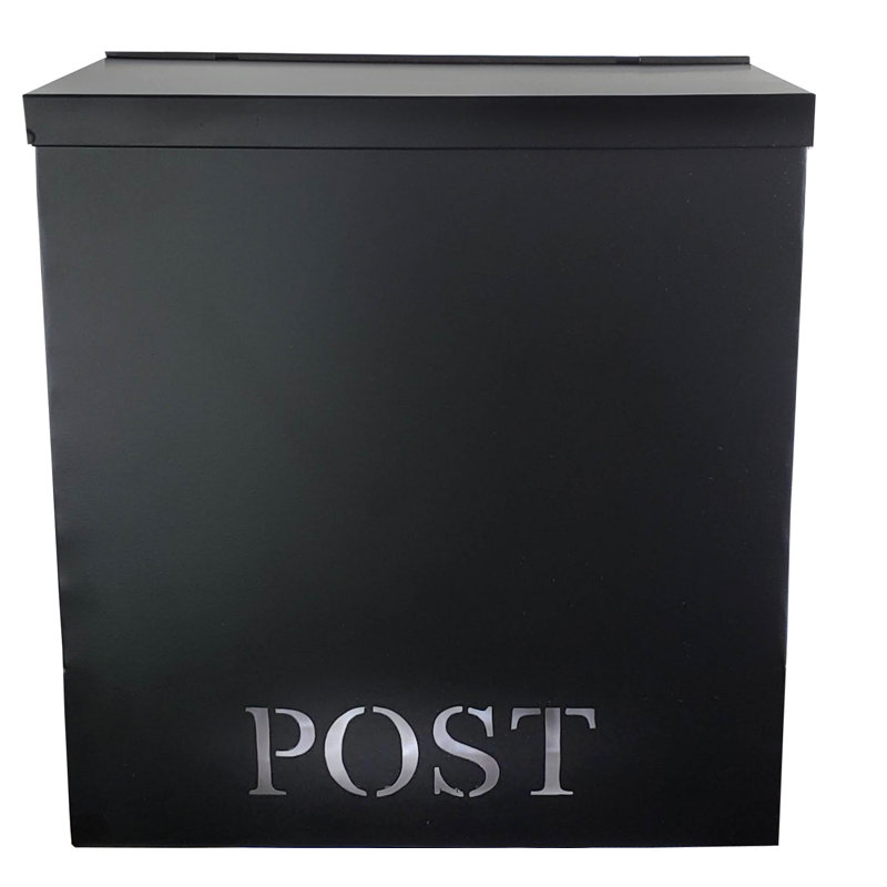 Boîte aux lettres murale Stanley, Noir