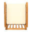 2Pcs Chaises de salle à manger d'extérieur en bois avec coussins et chaise d'extérieur 2Pcs Temps doux-607293585