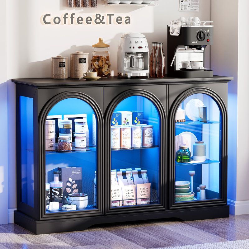 120cm Sideboard, Black