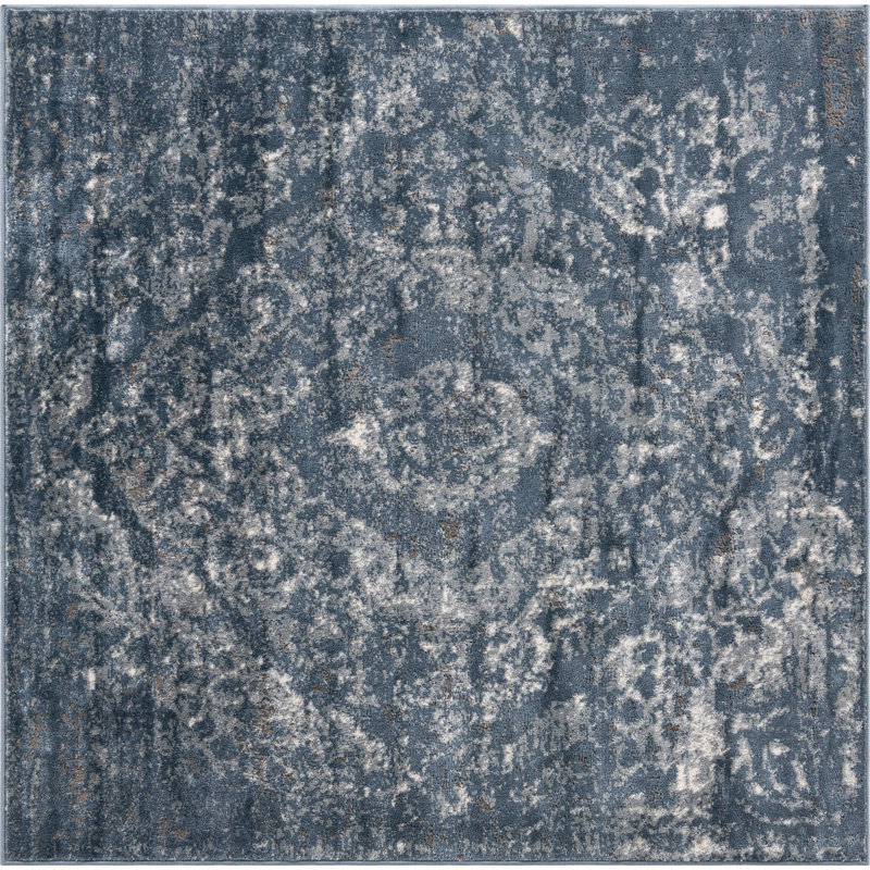 Delphenia Oriental Indoor Rug, Square 5'3"