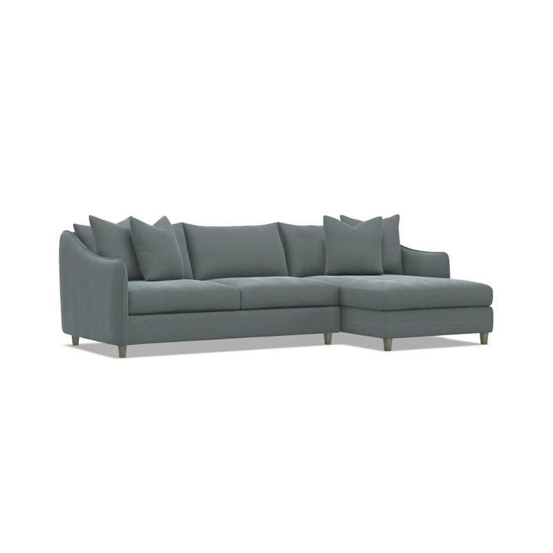 Joli 2 Pc Fabric Sectional, 1592-110