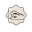 Line Drawing Embroidered Linen Coasters