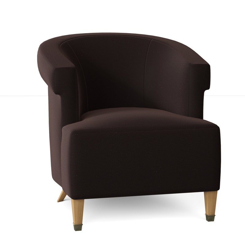 Fauteuil large de 30,5 po Madame, Acajou Margaret, Ambre