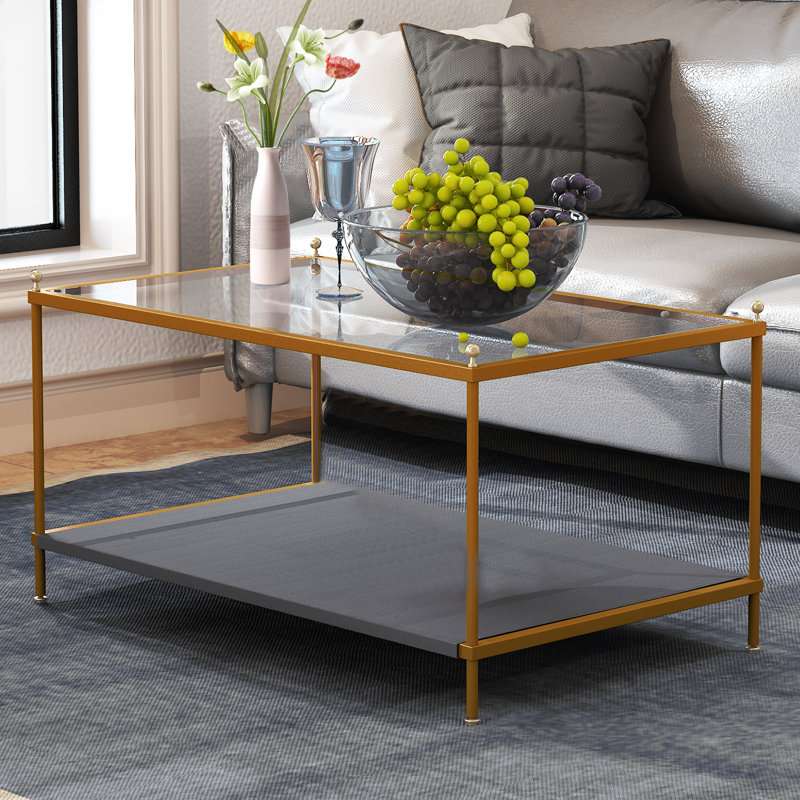 Glass Top Coffee Table