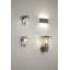 Arturo Silver 32cm H White Glass Outdoor Flush Mount