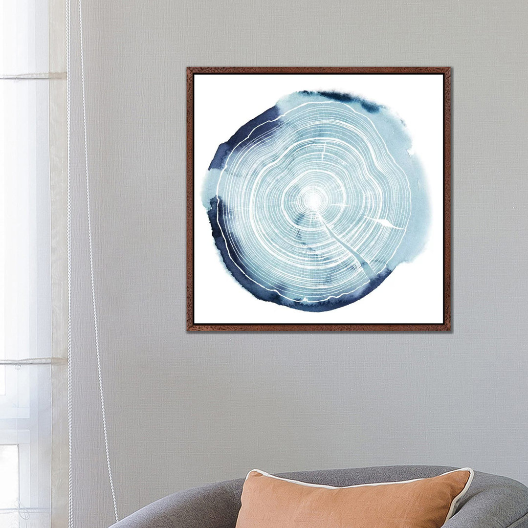 Tree Ring Overlay III von Grace Popp - Galerie- Giclée auf Leinwand