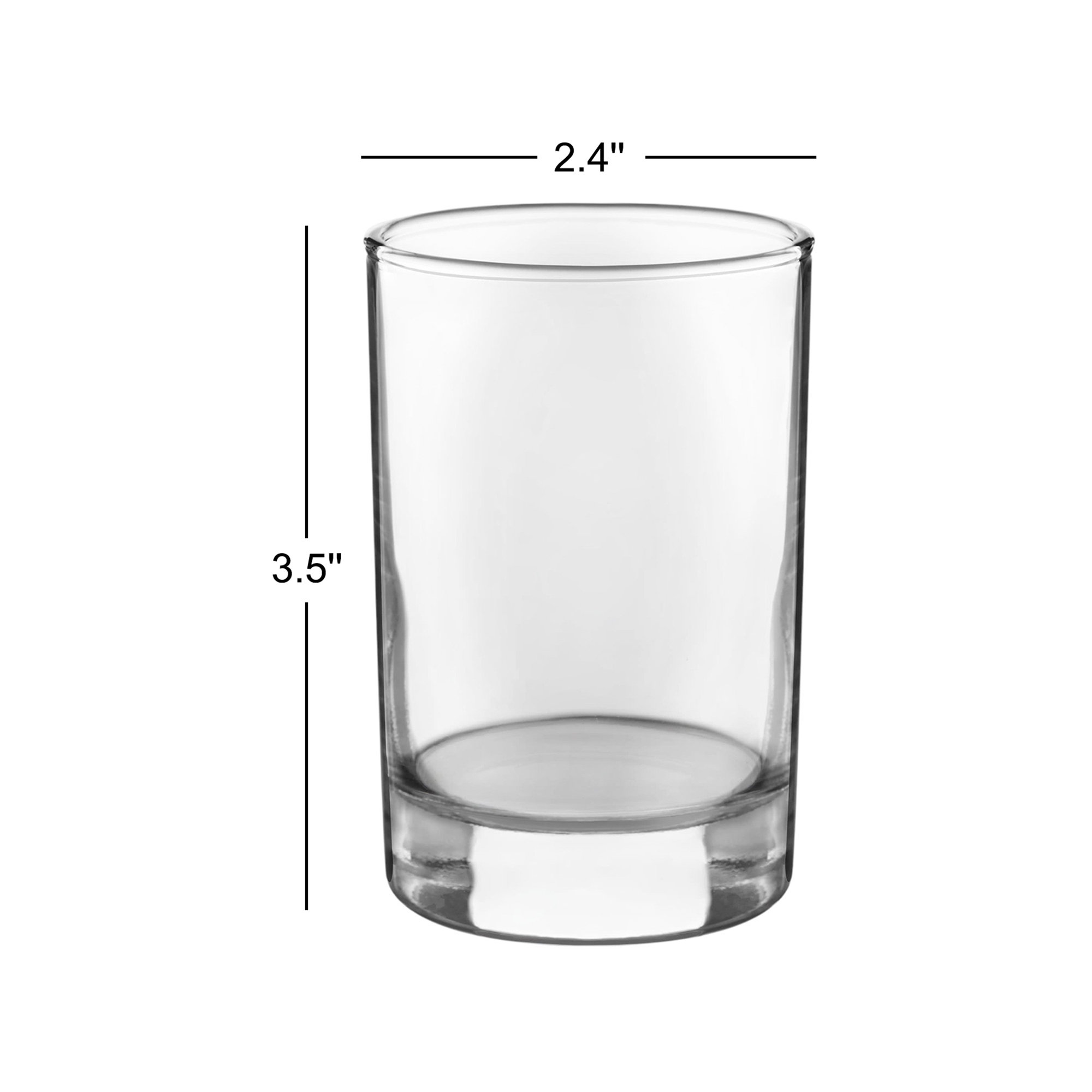 Heavy Base Libbey Juice Glasses
