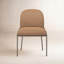 Chaise d'appoint rembourrée en cuir Laina-133985170