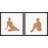 Woman Essentials by Marmont Hill - 2 Piece Single Picture Frame Graphic Art Set-905695757