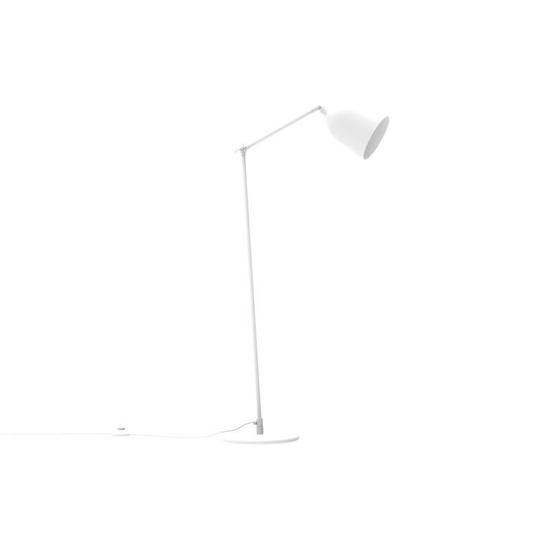 Mekano 162cm Task Floor Lamp, White