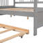 Lit de jour moderne double, lit de jour avec lit gigogne simple-481787832