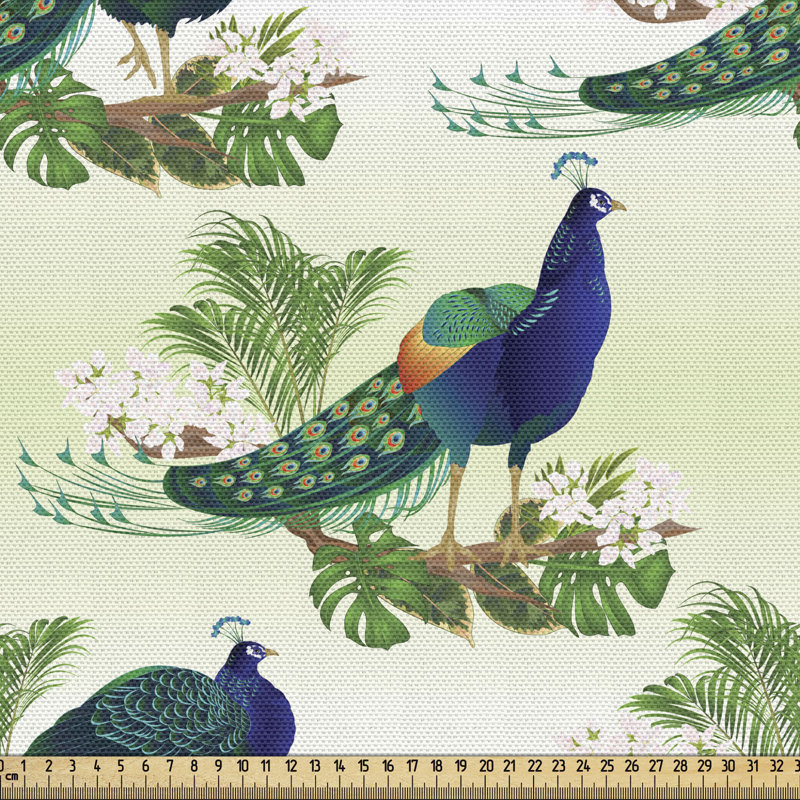 Ambesonne Fabric, 36" W x 58" L
