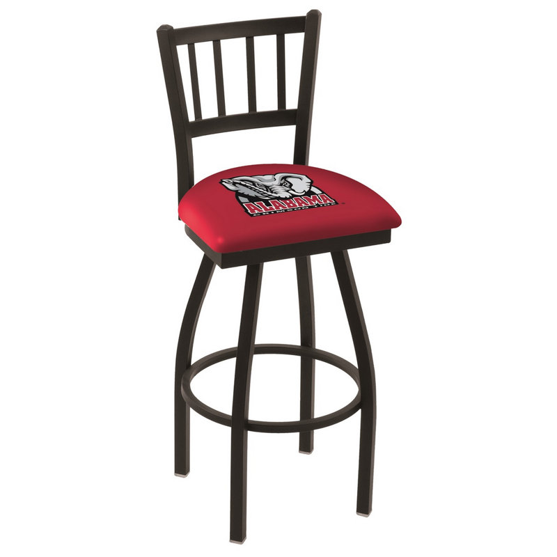 NCAA Swivel 25" Counter Stool, Alabama Crimson Tide- Elephant, 25" Height