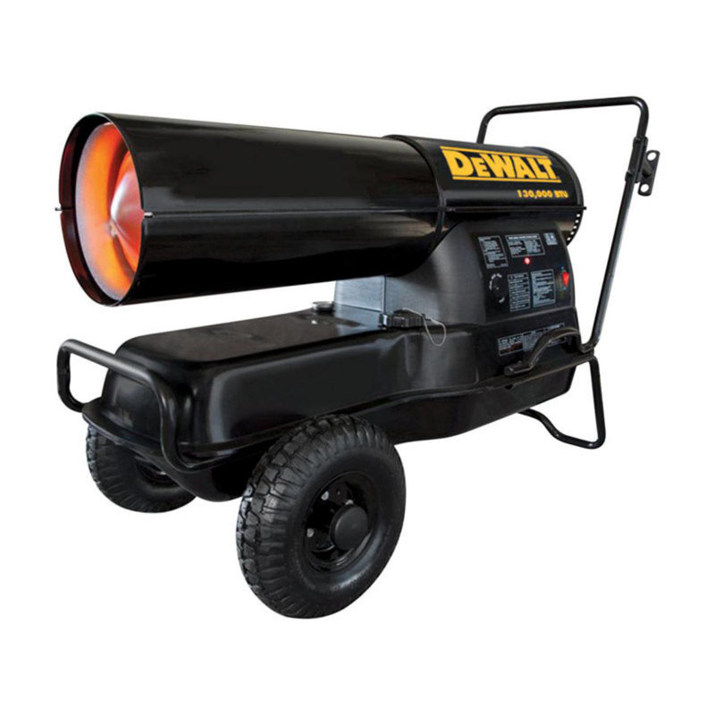 DeWalt 140000 BTU/h 3000 sq ft Forced Air Diesel/Kerosene Heater