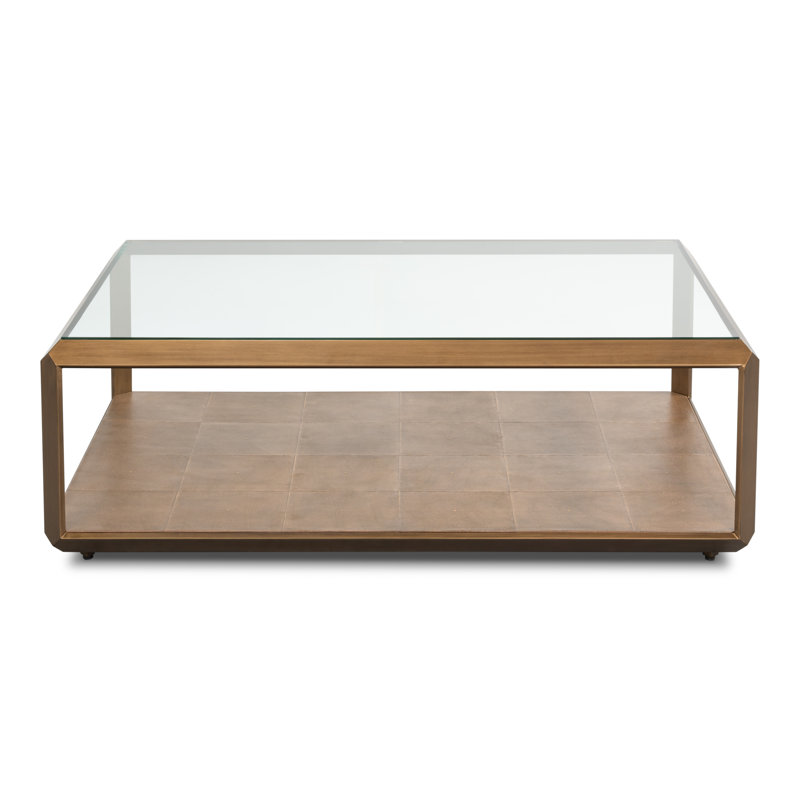 Gilbert Glass Cocktail Table