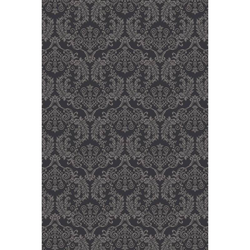 Tapis noir / gris Barratt, Rectangle 6 pi x 9 pi