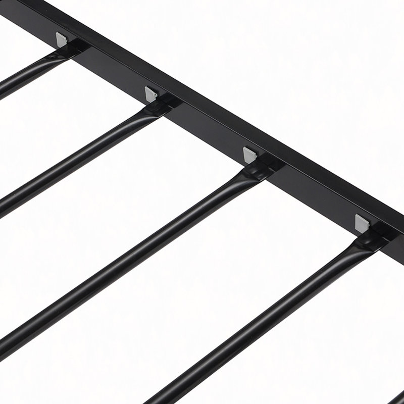 Structure de lit en métal robuste et durable avec un système robuste, offrant confort et style moderne pour toute chambre à coucher