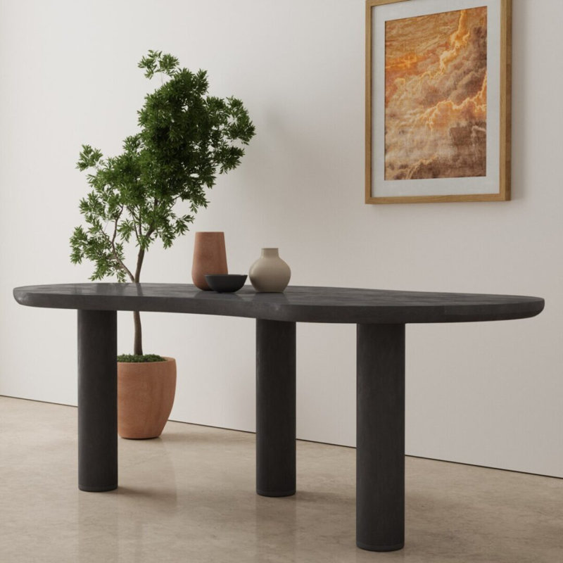 Table de salle à manger Aero, Gris