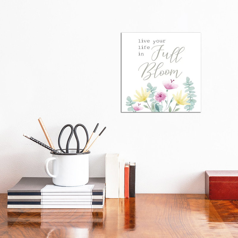 Full Bloom I by Hartworks - Wrapped Canvas Print