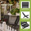 Chaise Adirondack pliante en plastique Sofina