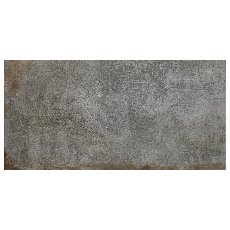 Angela Harris Flatiron 12X24 Matte Porcelain Tile, Graphite