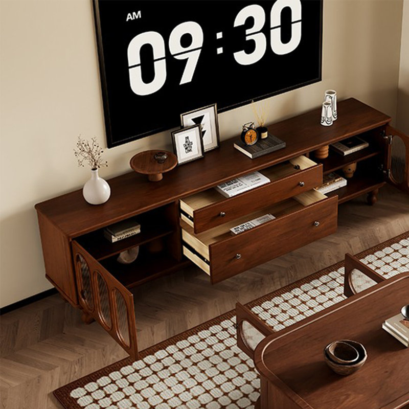 Meuble télé de style rétro, 70.87"