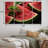 Modern Food & Beverage Wall Decor on Metal