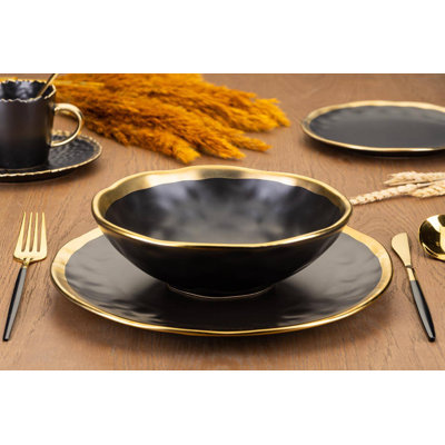 Spirgel Piece Ceramic Dinnerware Set - Service for 4