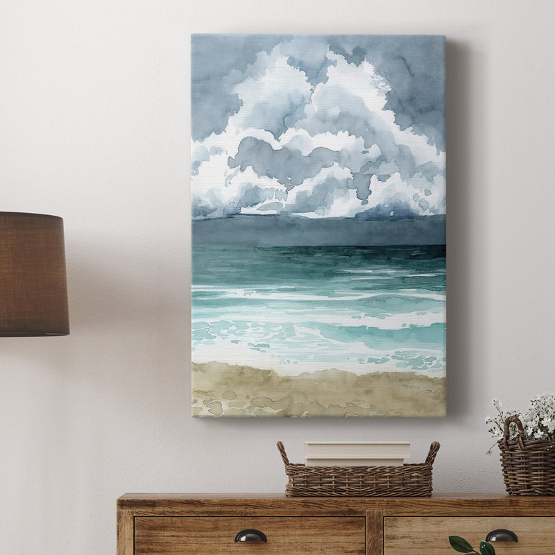 South Beach Storm II - galerie Cavas sur mesure, H 18 po x l 12 po