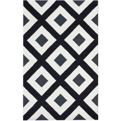 Trapp Wool Geometric Indoor Rug