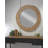Agnius Composite Round Wall Mirror