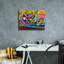 «Have A Great Day With Friends» par Dean Russo, art mural sur toile-1736001402