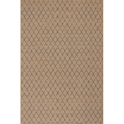 Jorelia Contemporary Diamond Indoor/Outdoor Area Rug