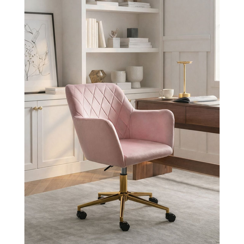 Office Chair, Pink