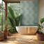 Galerie Horizon Palm Leaf Wallpaper-120675444