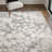  Blayne Basalt Modern Natural Stone Pattern Gray/Ivory Polypropylene Area Rug-93329144