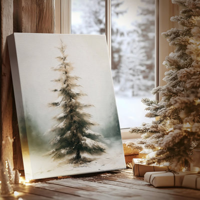 Pines of Silver Serenade-Premium Gallery Wrapped Canvas