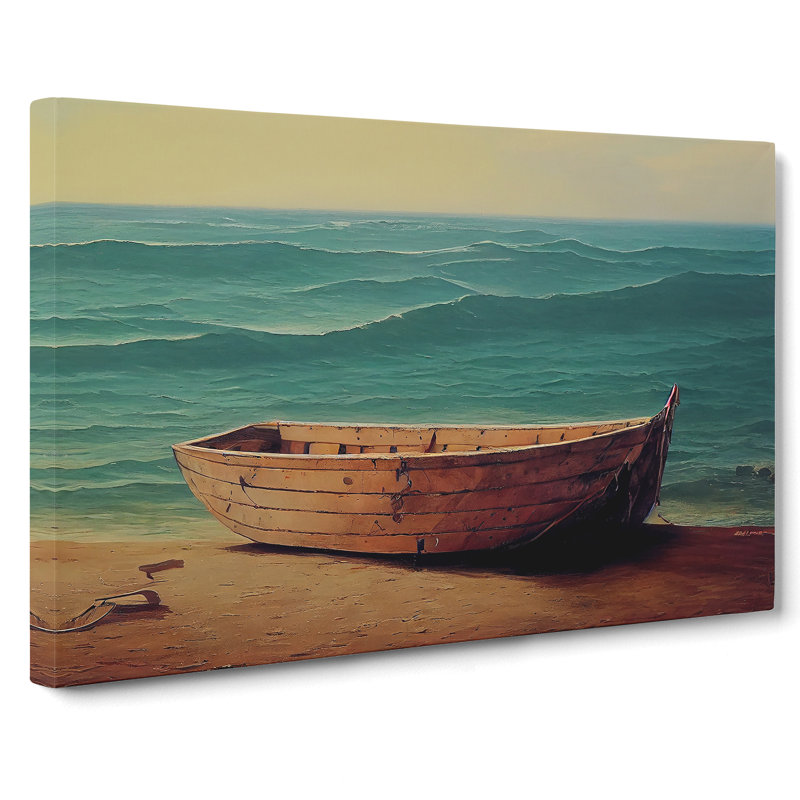 A Stranded Boat Vol.1 - Wrapped Canvas, 40cm H x 60cm W x 3cm D