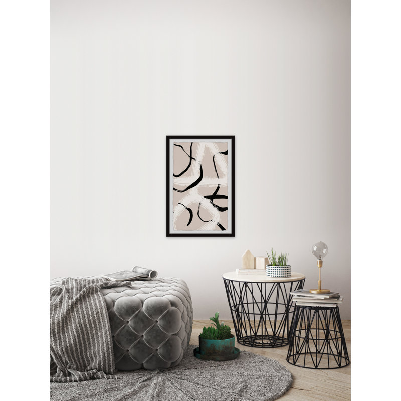 «Chaos Of Pensts», reproduction encadrée, H 24 po x l 16 po x P 1,5 po