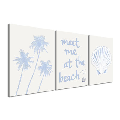3 Piece Wrapped Canvas Print