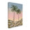 "Sunrise Palm Trees" par Michael Willett sur toile