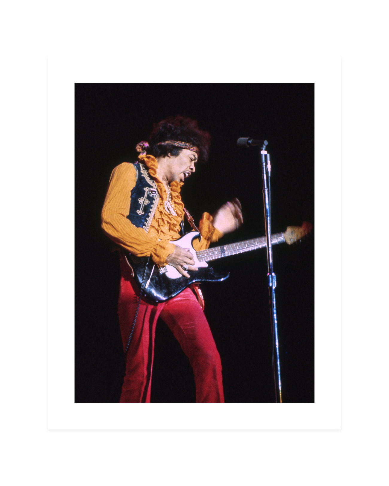 Jimi Hendrix Colored Floral Jacket 1 Wall Art, Canvas Prints, Framed  Prints, Wall Peels
