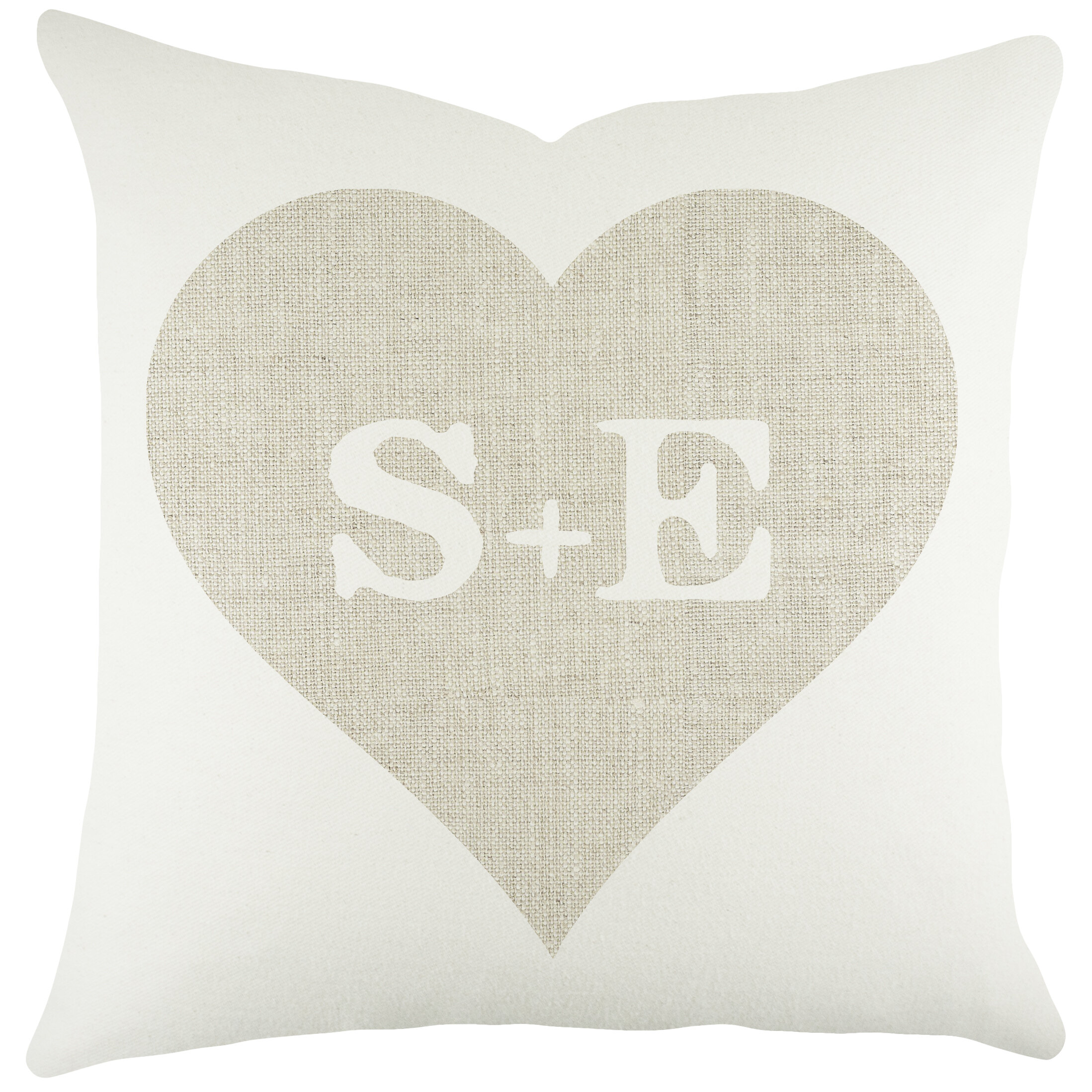 InspiredVisions Zip Code Personalized Pillows Embroidered