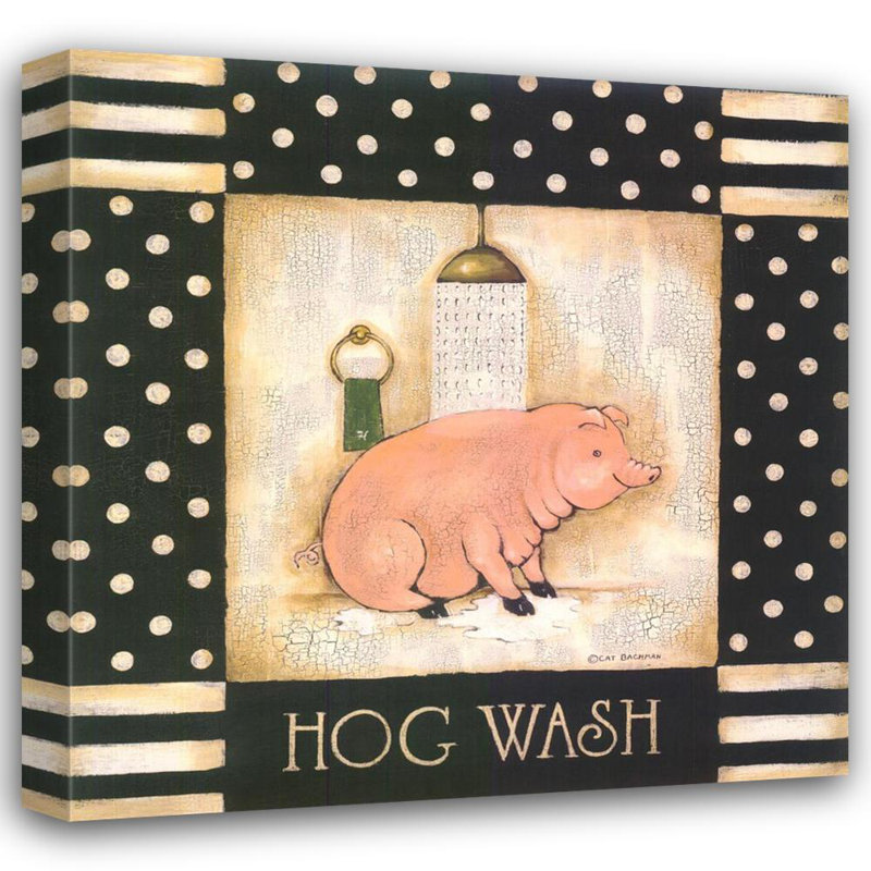 Hog Wash, H 15 po x l 15 po