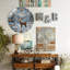 Horloge murale en verre 12 po
