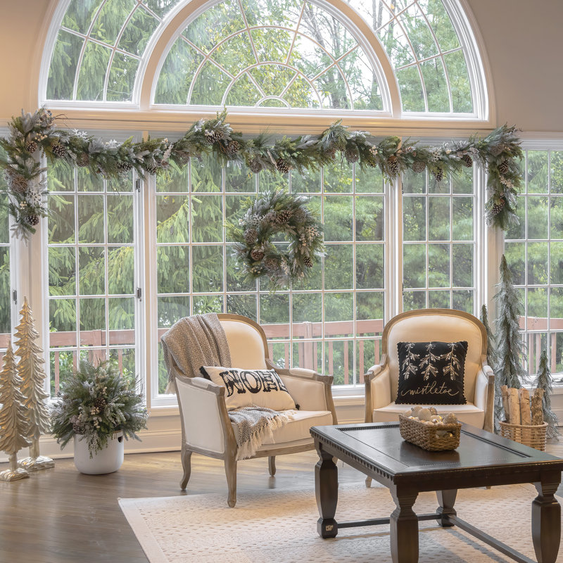 Guirlande HGTV Cozy Winter, 9'