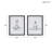Meisel Feminine Figures Sketch 2-piece Framed Glass and Matted Wall Art Set