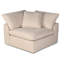 Canapé modulaire surdimensionné 2 pièces Caitlynne d'inspiration nuageuse de 88 po | Tissu performant résistant à l'eau et aux taches | Coussin rembourré profond | Coussins moelleux, design moderne