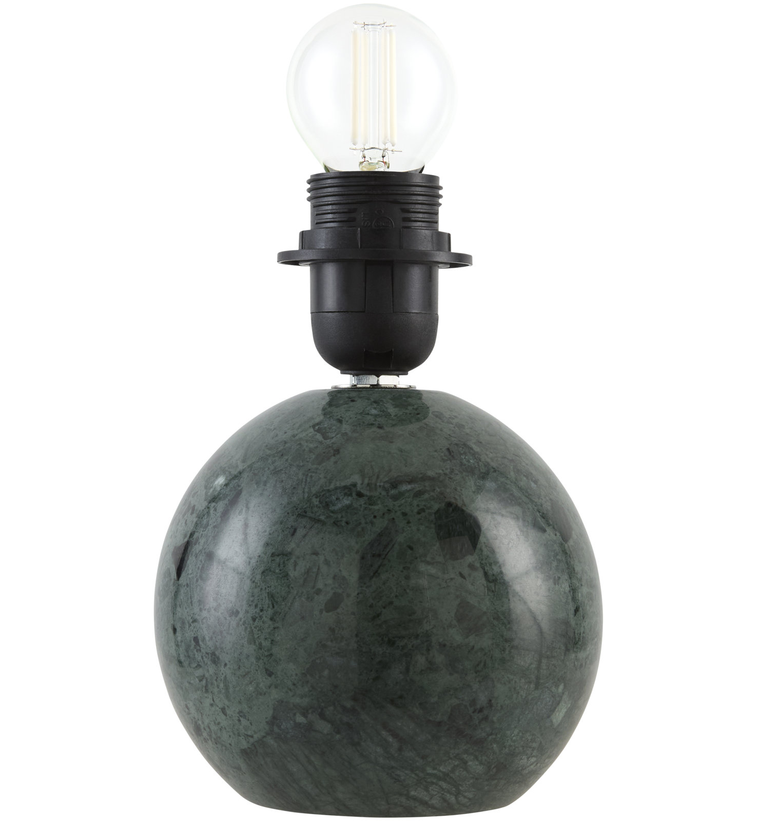 Chemise Marble 10" Mini Table Lamp, Plain