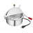 Top Star Popcorn Machine - 12oz Stainless-Steel Kettle, Reject Kernel Tray, Warming Light, and Accessories by Great Northern Popcorn (Red and Yellow)